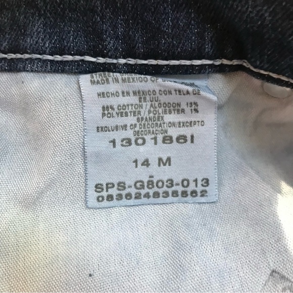 NEW - Riders by Lee 14 M Patriot Blue Jeans High Waist Mom Relaxed Fit vintage - Picture 7 of 7